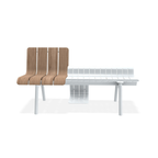 Ethimo Italian outdoor furniture in teak and refined finishes, displayed at Royal Interiors Singapore showroom