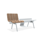 Ethimo Italian outdoor furniture in teak and refined finishes, displayed at Royal Interiors Singapore showroom