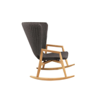 Ethimo Italian outdoor furniture in teak and refined finishes, displayed at Royal Interiors Singapore showroom