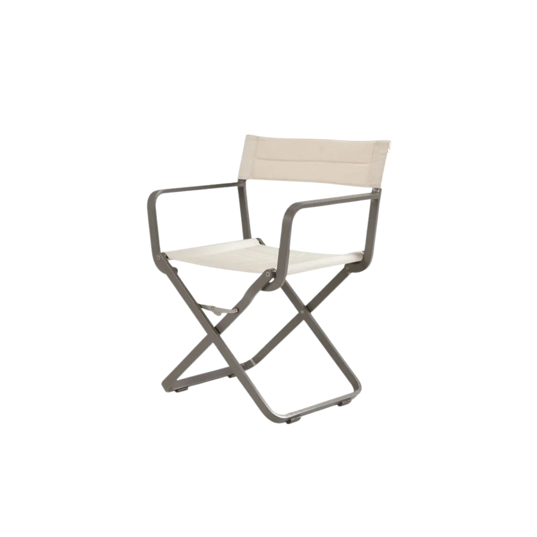 Ethimo Italian outdoor furniture in teak and refined finishes, displayed at Royal Interiors Singapore showroom