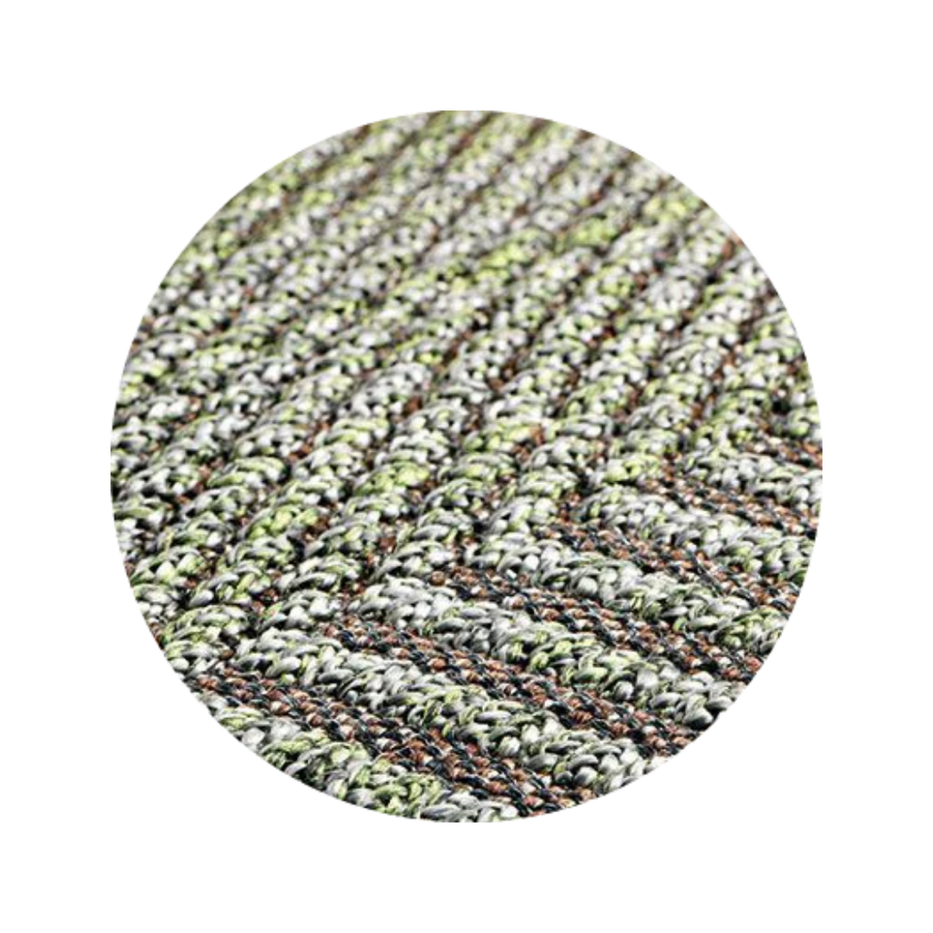 Ethimo Italian outdoor furniture in teak and refined finishes, displayed at Royal Interiors Singapore showroom