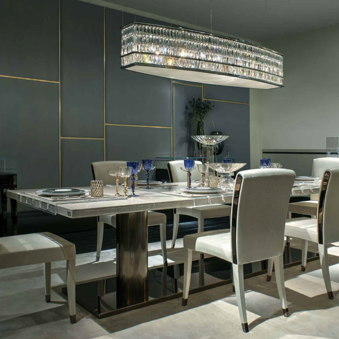 Luxury designer furniture and interior pieces available at Royal Interiors Singapore showroom