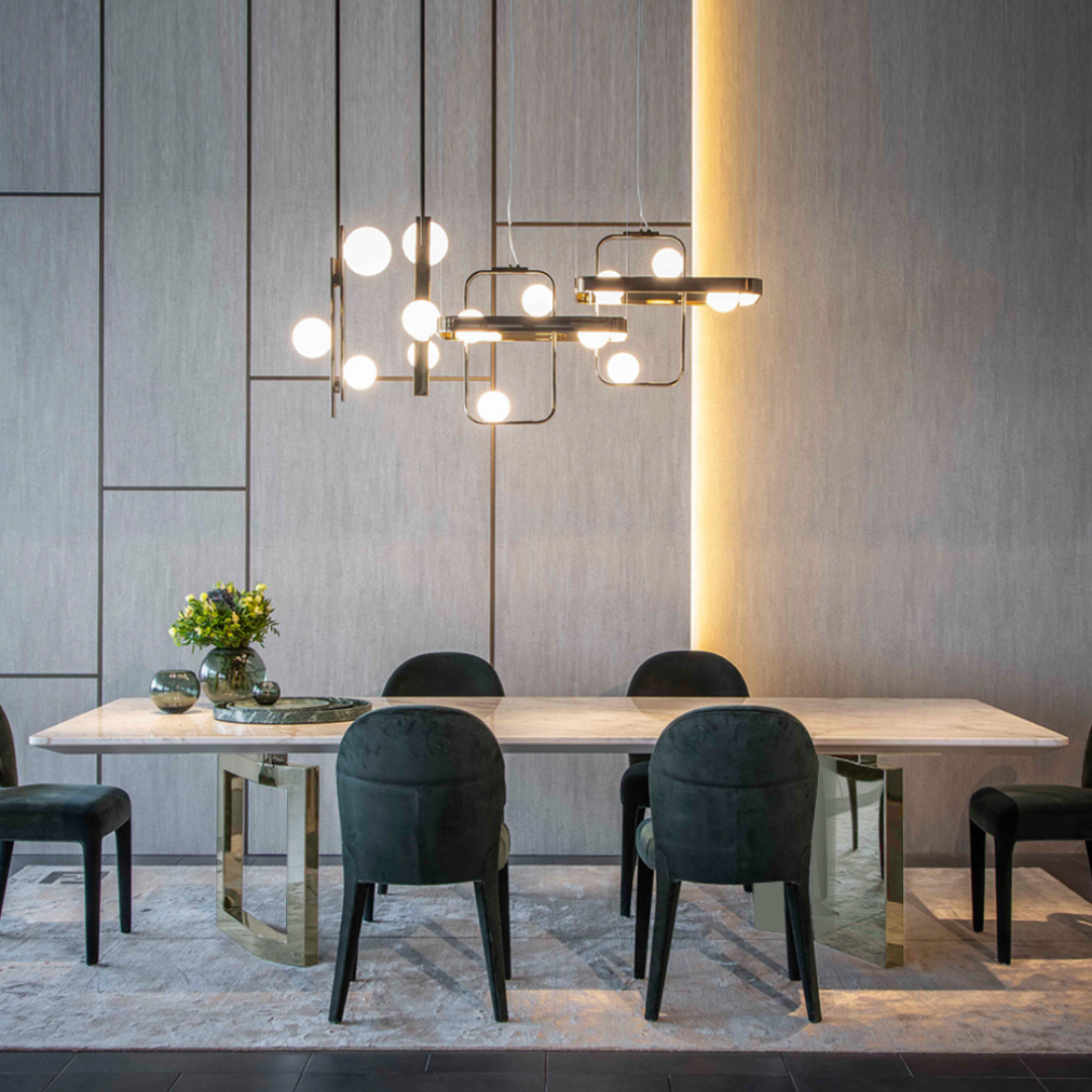 Luxury Fendi Casa designer furniture pieces only in Royal Interiors Singapore