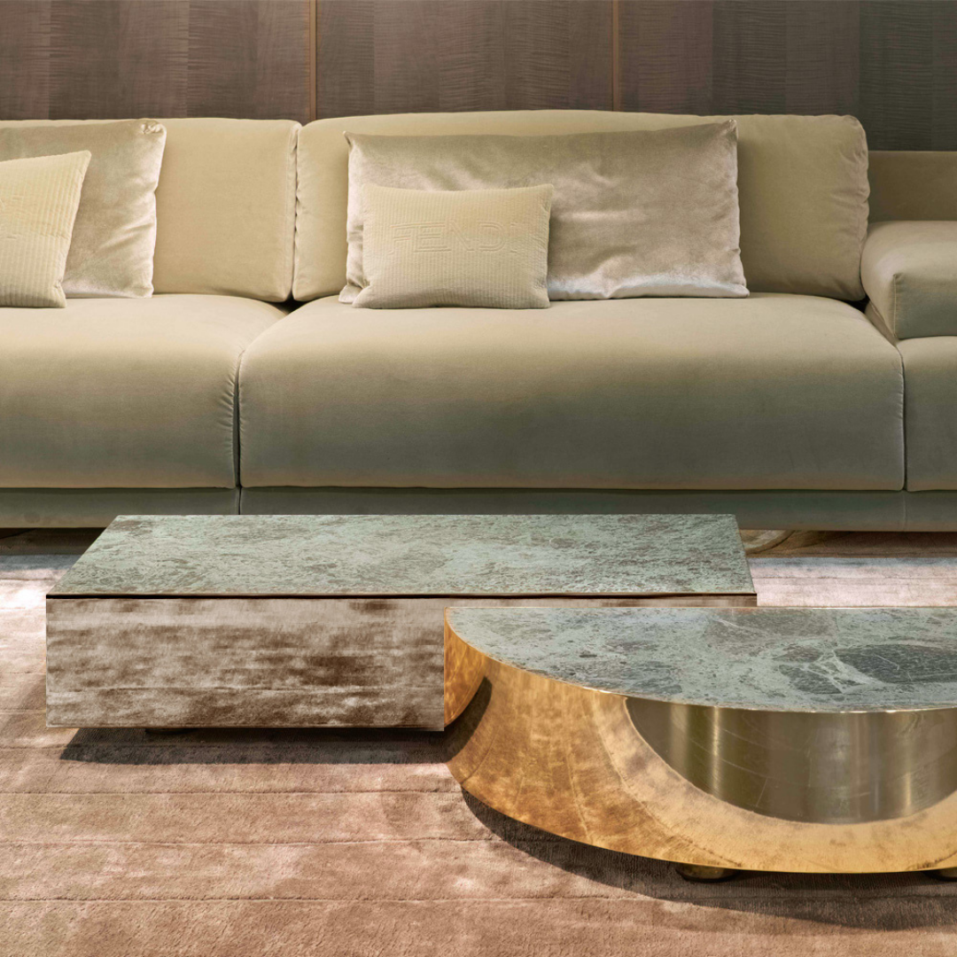 Luxury Fendi Casa designer furniture pieces only in Royal Interiors Singapore