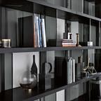 Fiam Italia designer glass furniture piece showcasing sculptural Italian craftsmanship and refined contemporary design.