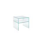 Fiam Italia designer glass furniture piece showcasing sculptural Italian craftsmanship and refined contemporary design.