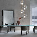 Fiam Italia designer glass furniture piece showcasing sculptural Italian craftsmanship and refined contemporary design.