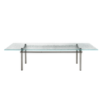 Fiam Italia designer glass furniture piece showcasing sculptural Italian craftsmanship and refined contemporary design.