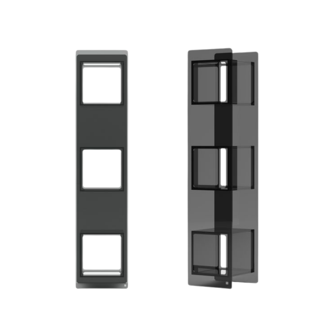 Fiam Italia designer glass furniture piece showcasing sculptural Italian craftsmanship and refined contemporary design.