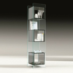 Fiam Italia designer glass furniture piece showcasing sculptural Italian craftsmanship and refined contemporary design.