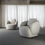 Luxury lounge armchair from Royal Interiors Singapore — designer seating crafted for modern comfort and timeless style.