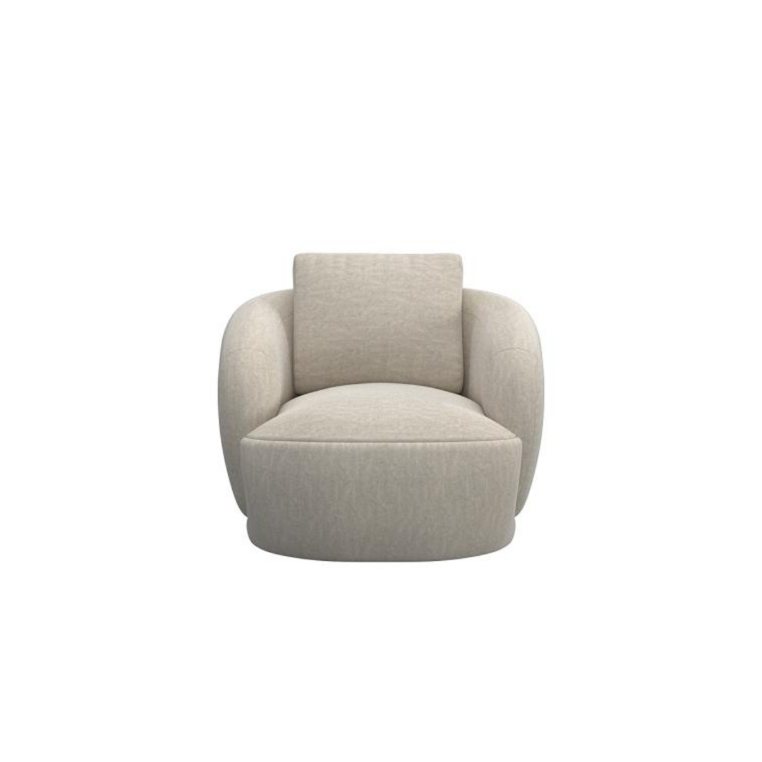 Luxury lounge armchair from Royal Interiors Singapore — designer seating crafted for modern comfort and timeless style.