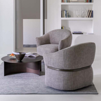 Luxury lounge armchair from Royal Interiors Singapore — designer seating crafted for modern comfort and timeless style.