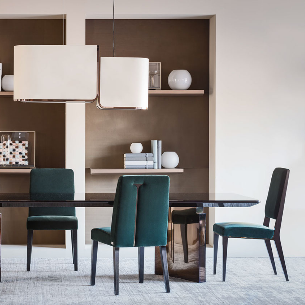 Luxury Fendi Casa designer furniture pieces only in Royal Interiors Singapore