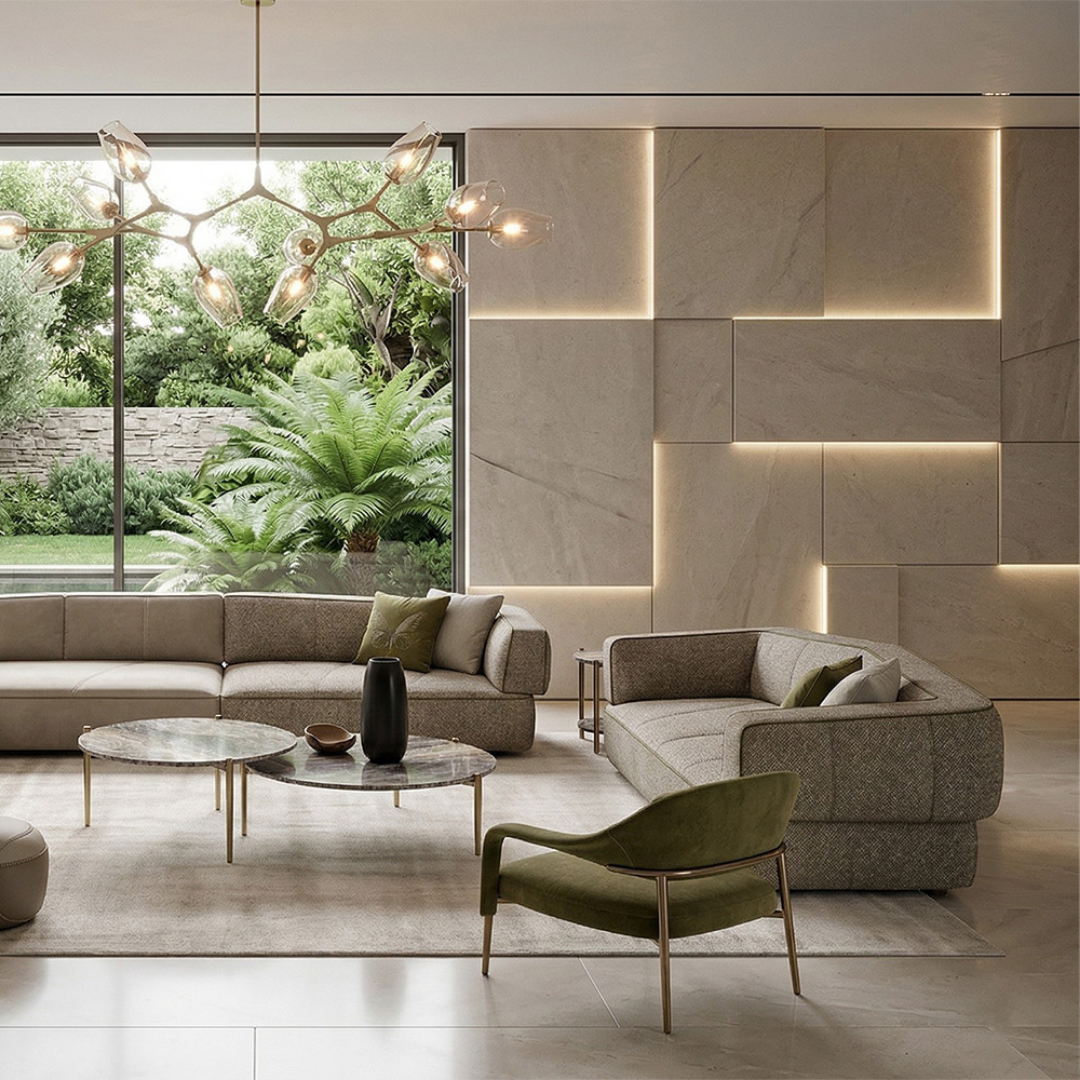 Luxury designer furniture and interior pieces available at Royal Interiors Singapore showroom