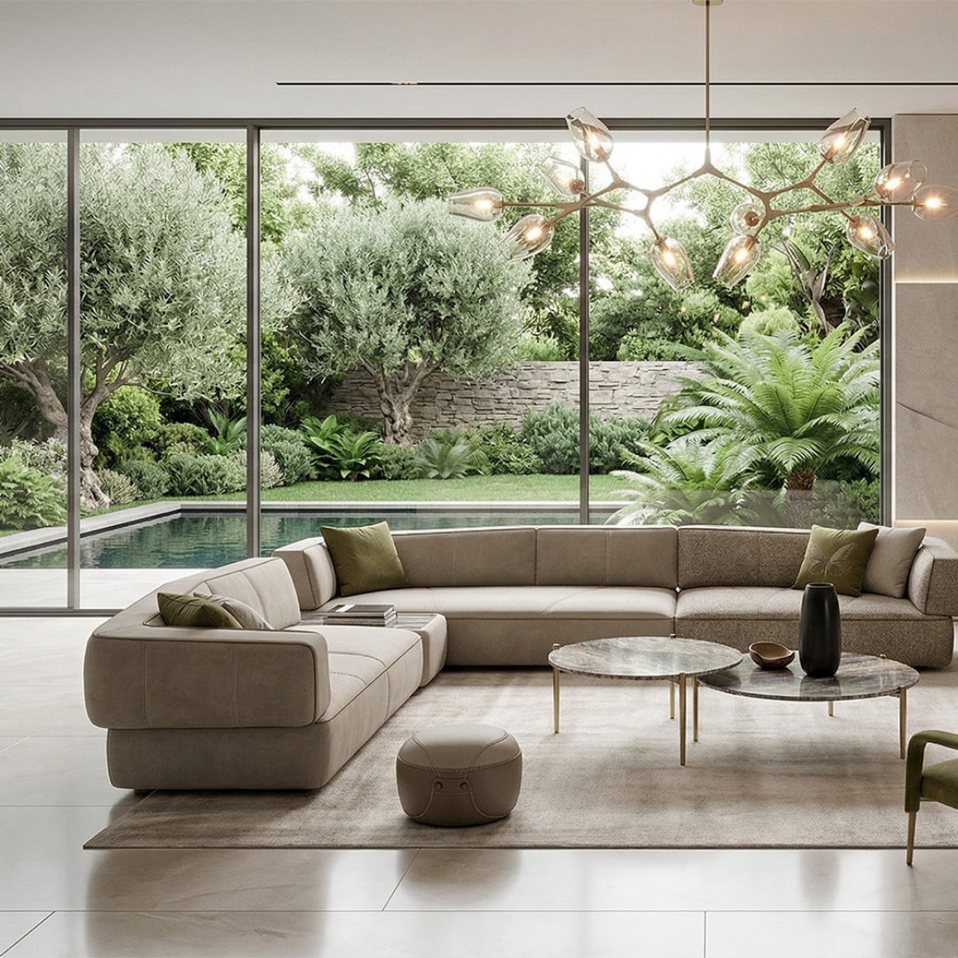 Luxury designer furniture and interior pieces available at Royal Interiors Singapore showroom