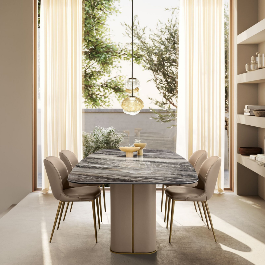 Luxury designer furniture and interior pieces available at Royal Interiors Singapore showroom