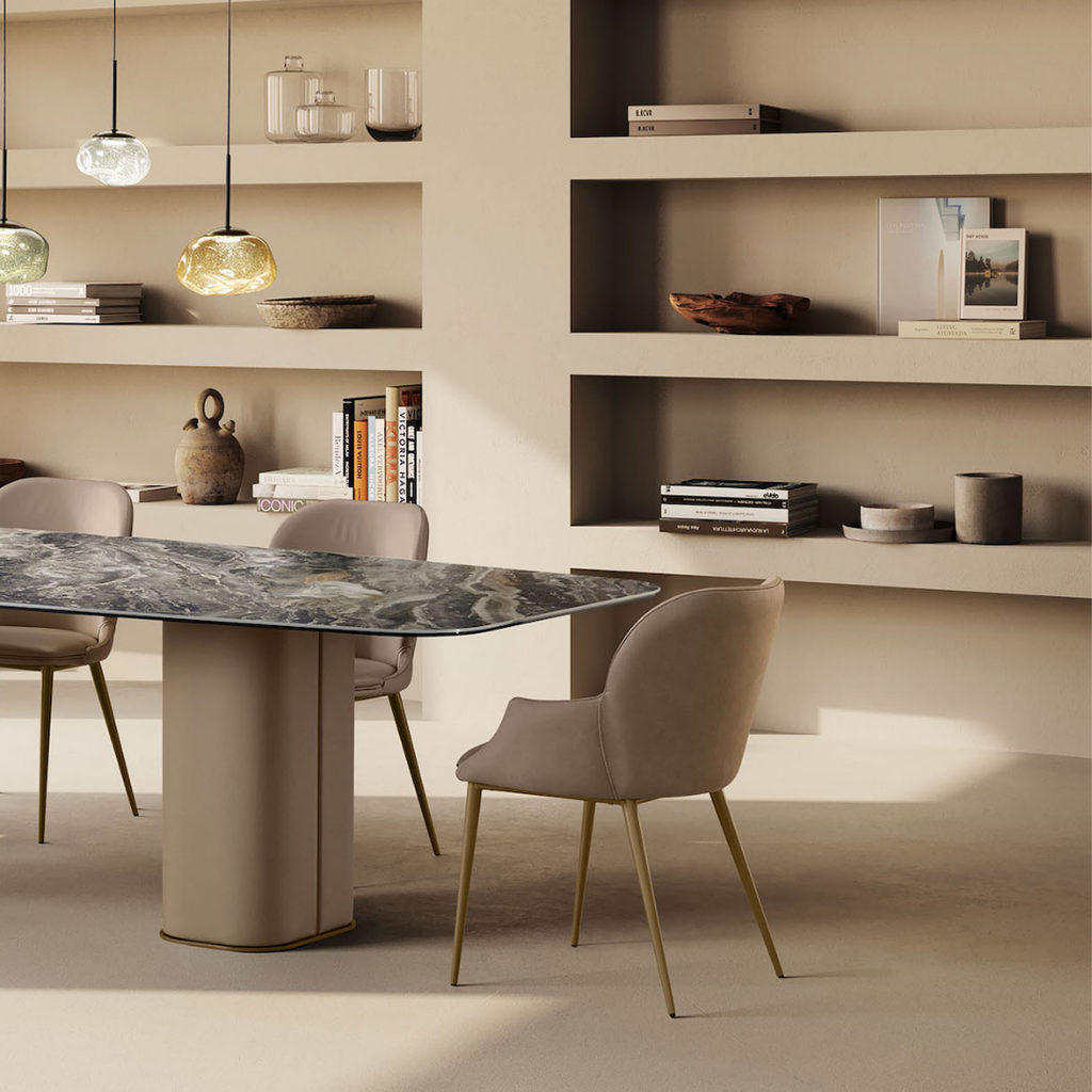 Luxury designer furniture and interior pieces available at Royal Interiors Singapore showroom