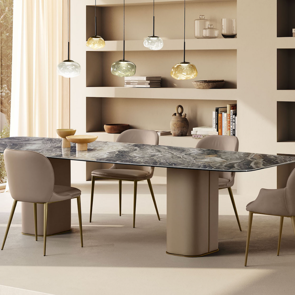Luxury designer furniture and interior pieces available at Royal Interiors Singapore showroom