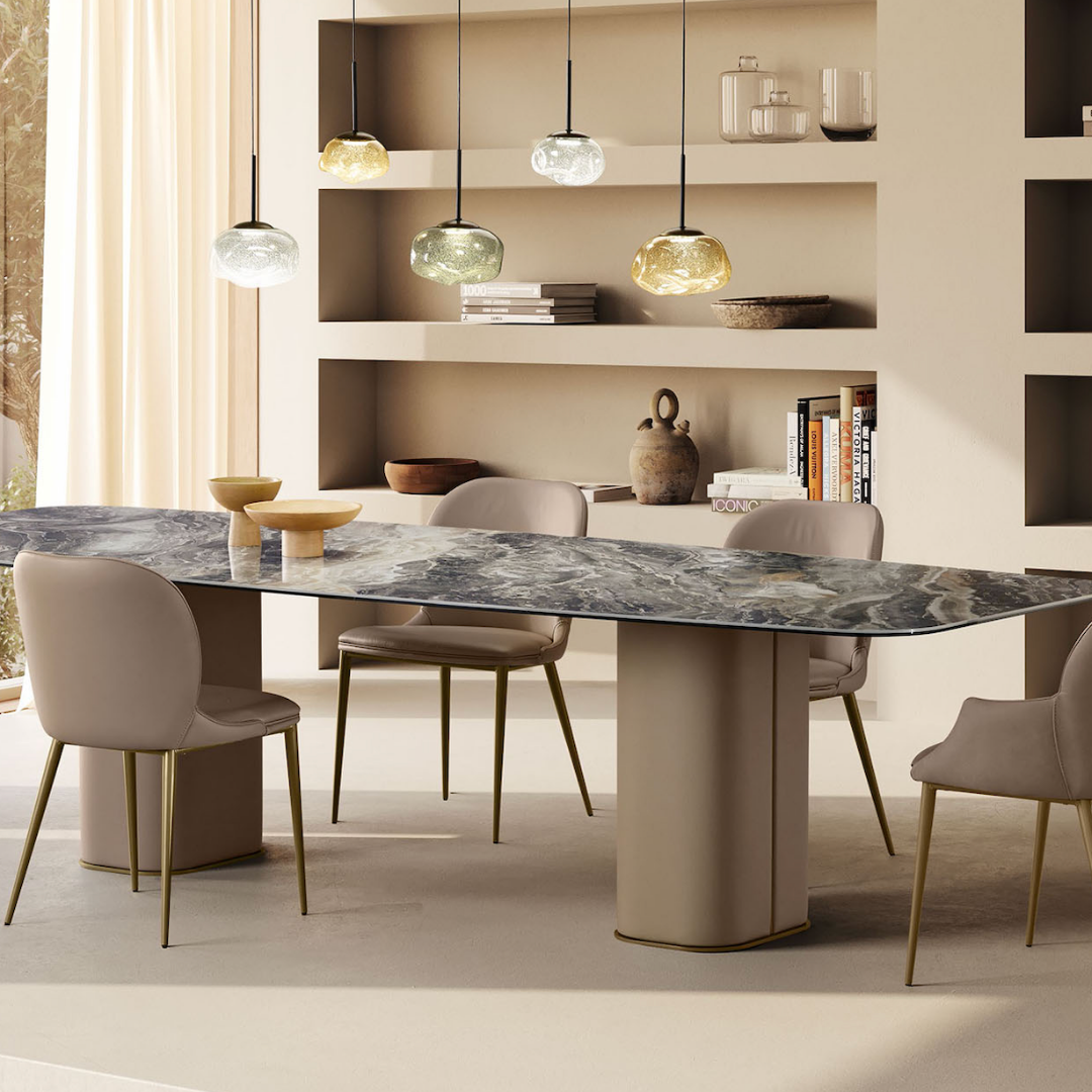 Luxury designer furniture and interior pieces available at Royal Interiors Singapore showroom