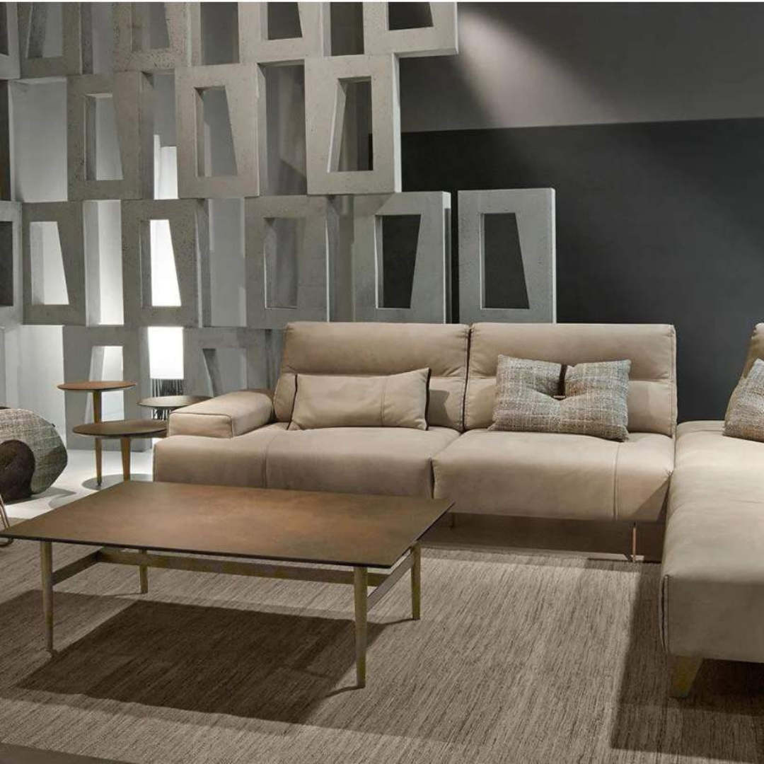 Gamma Arredamenti contemporary Italian furniture displayed at Royal Interiors Singapore showroom