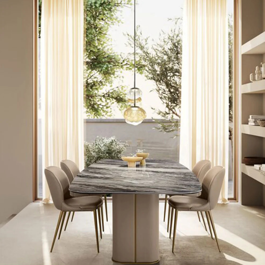 Luxury designer furniture and interior pieces available at Royal Interiors Singapore showroom
