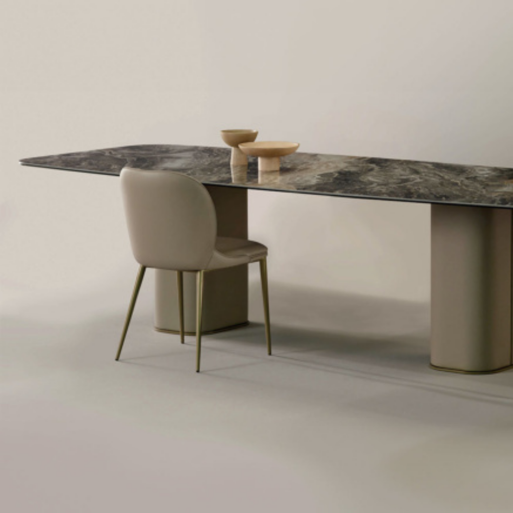 Gamma Arredamenti contemporary Italian furniture displayed at Royal Interiors Singapore showroom