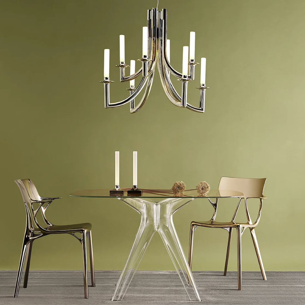Luxury designer furniture and interior pieces available at Royal Interiors Singapore showroom