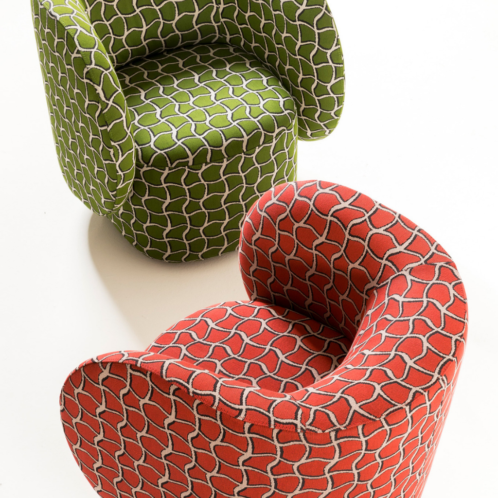 Liu Jo Living contemporary Italian furniture collection featuring modern sofas, chairs, and accent pieces at Royal Interiors Singapore.