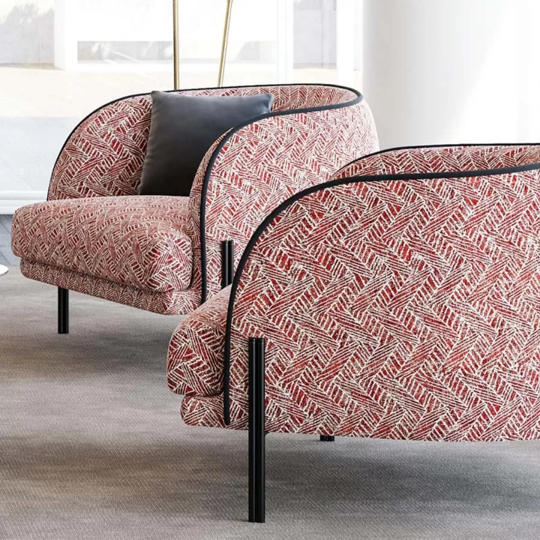 Liu Jo Living contemporary Italian furniture collection featuring modern sofas, chairs, and accent pieces at Royal Interiors Singapore.