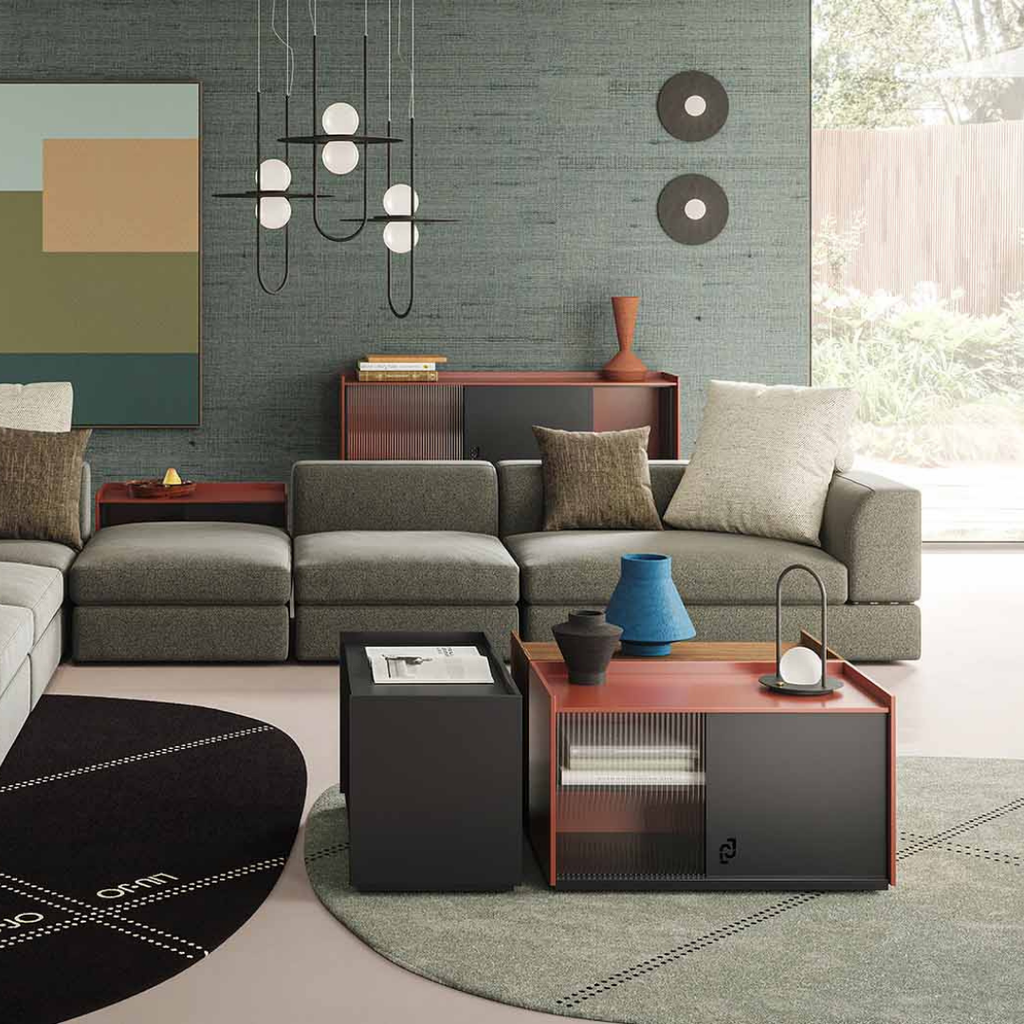 Liu Jo Living contemporary Italian furniture collection featuring modern sofas, chairs, and accent pieces at Royal Interiors Singapore.