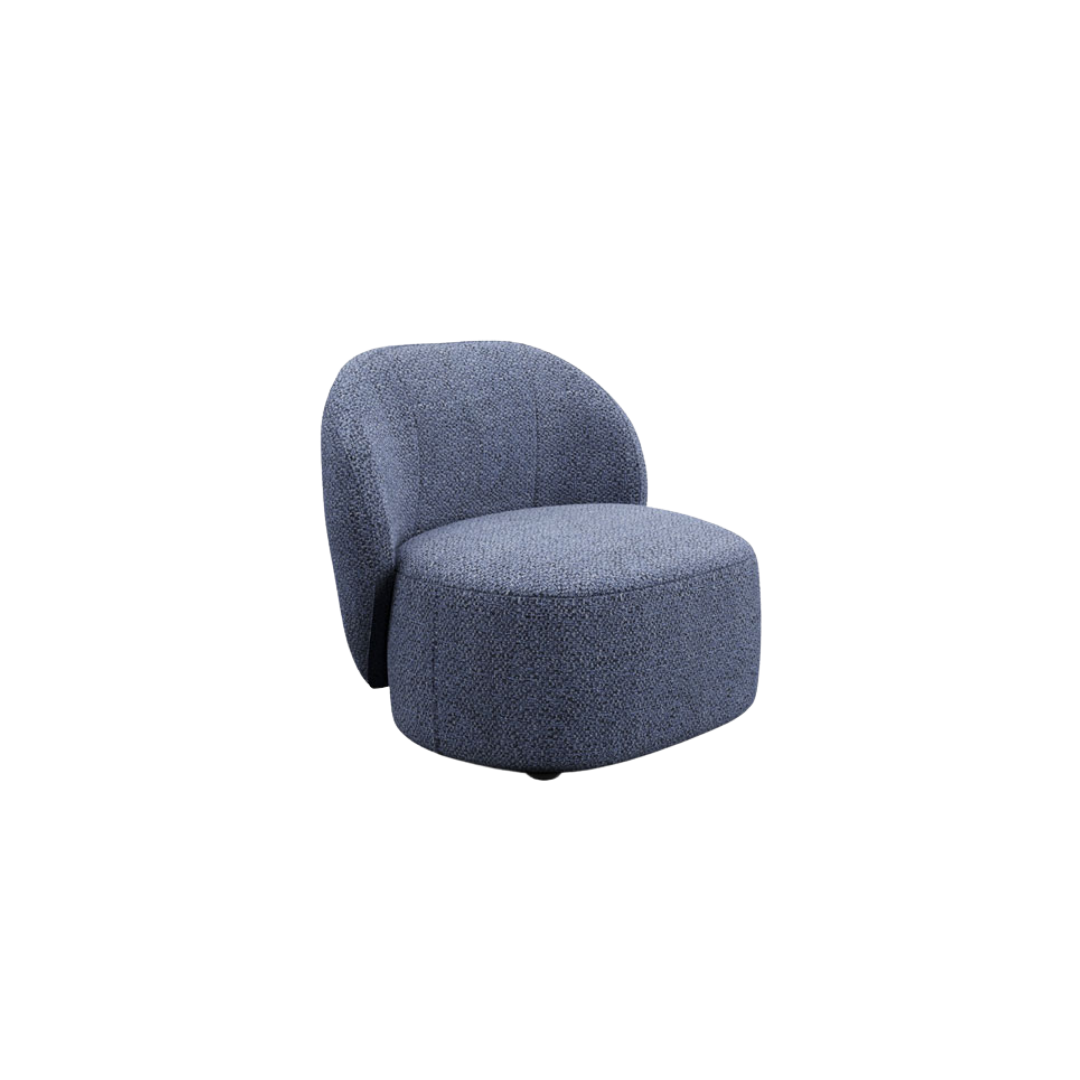 Luxury lounge armchair from Royal Interiors Singapore — designer seating crafted for modern comfort and timeless style.