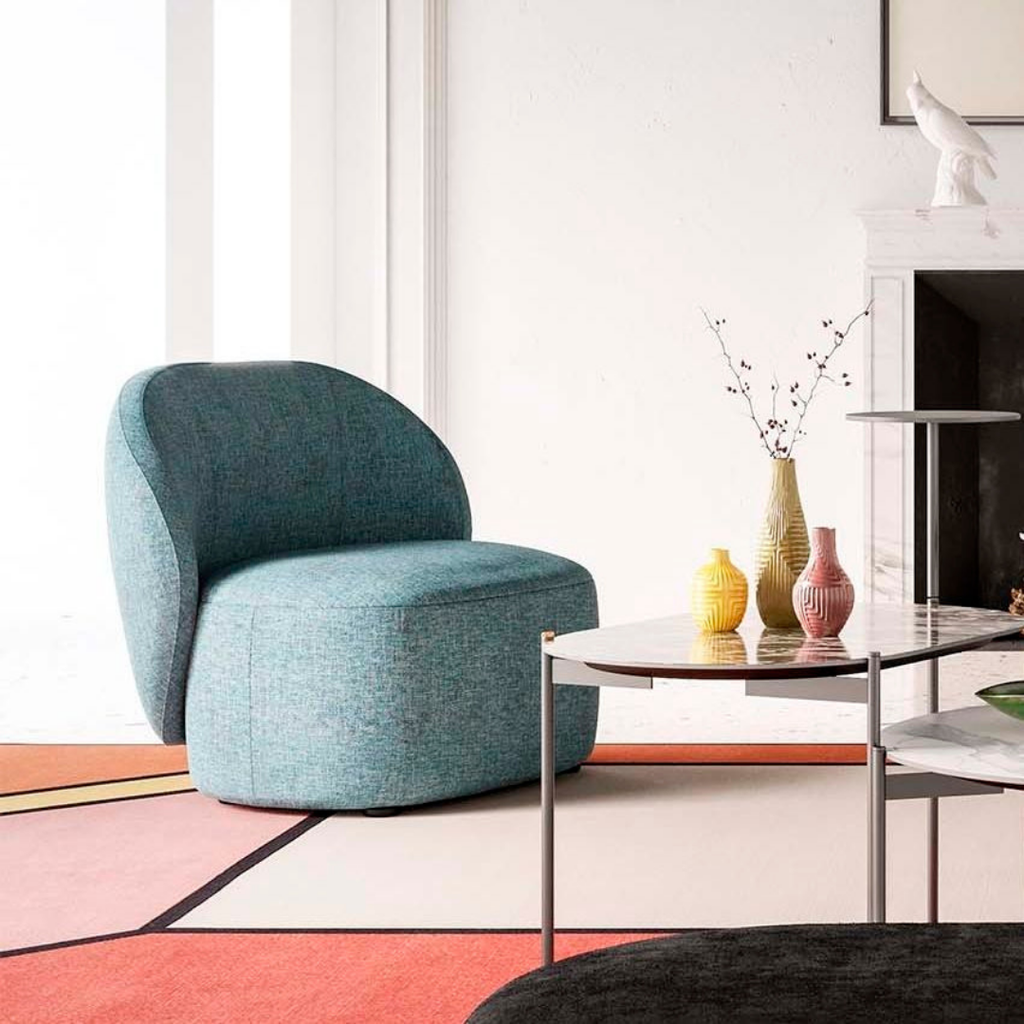 Liu Jo Living contemporary Italian furniture collection featuring modern sofas, chairs, and accent pieces at Royal Interiors Singapore.