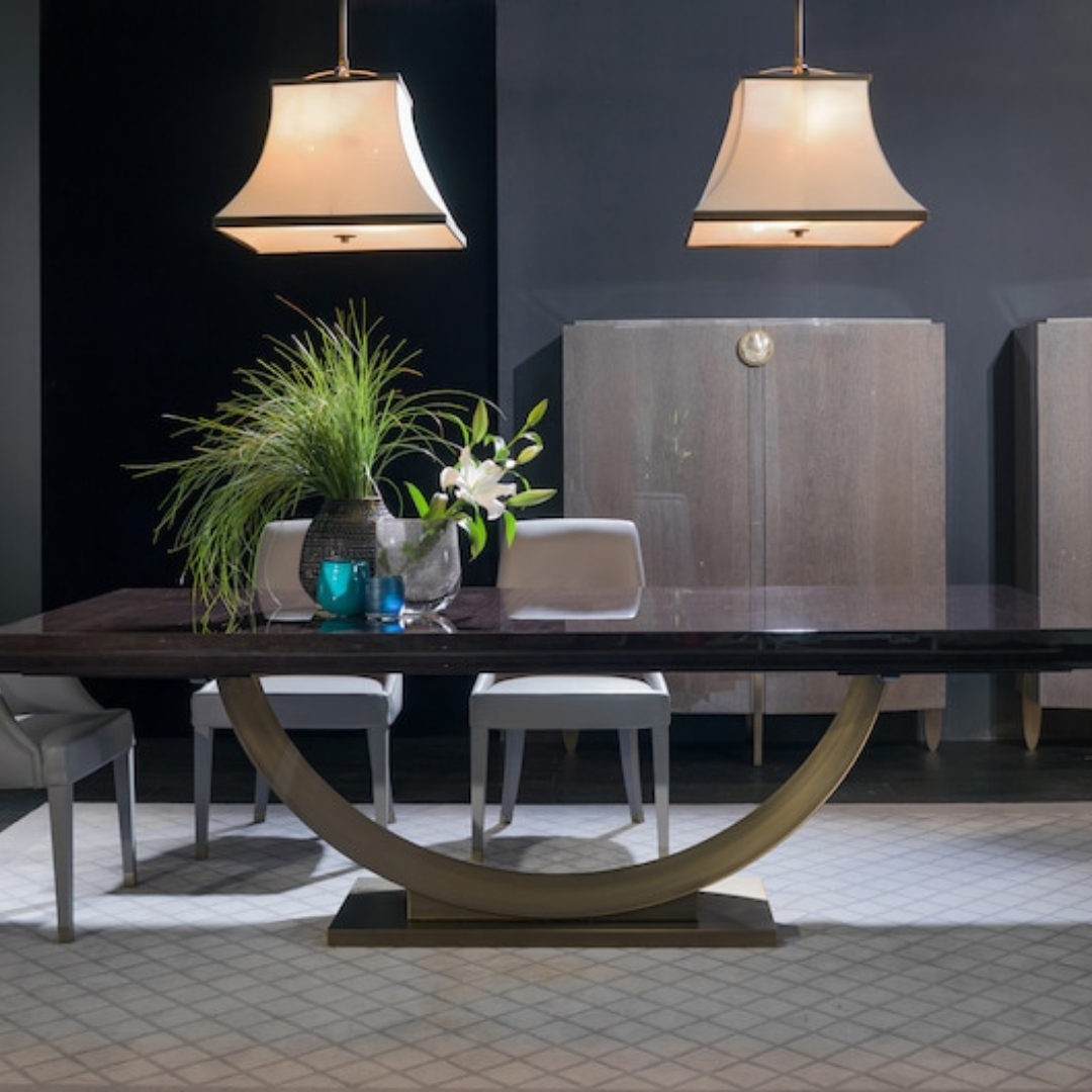 Luxury designer furniture and interior pieces available at Royal Interiors Singapore showroom