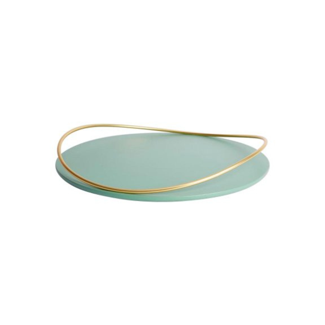 Touche' A Round Tray
