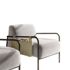 Natuzzi Editions indoor furniture including lounge armchairs, coffee tables, side tables, and bedside tables at Royal Interiors Singapore showroom.