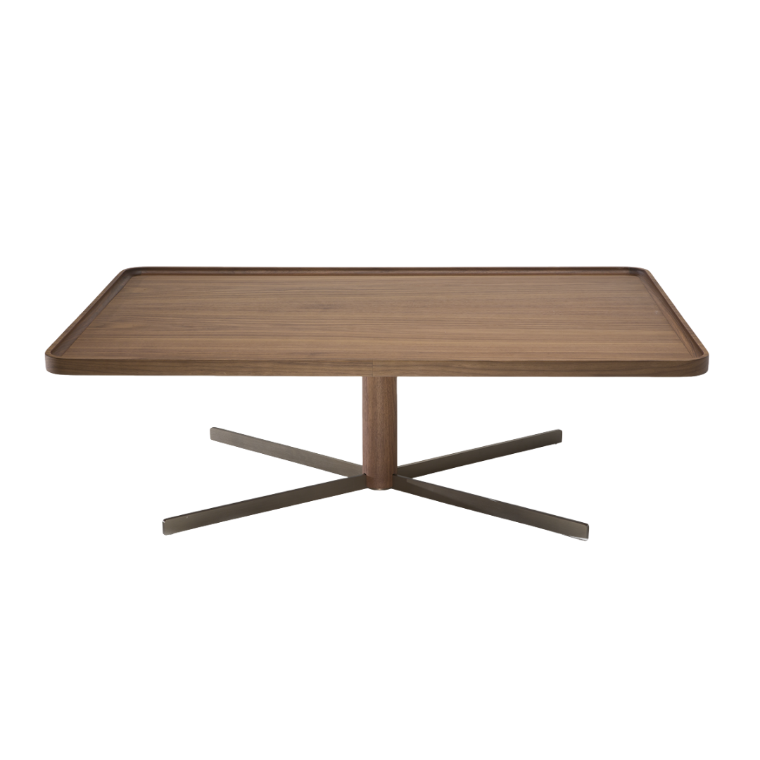 Natuzzi Italia indoor furniture including lounge armchairs, coffee tables, side tables, and bedside tables at Royal Interiors Singapore showroom.