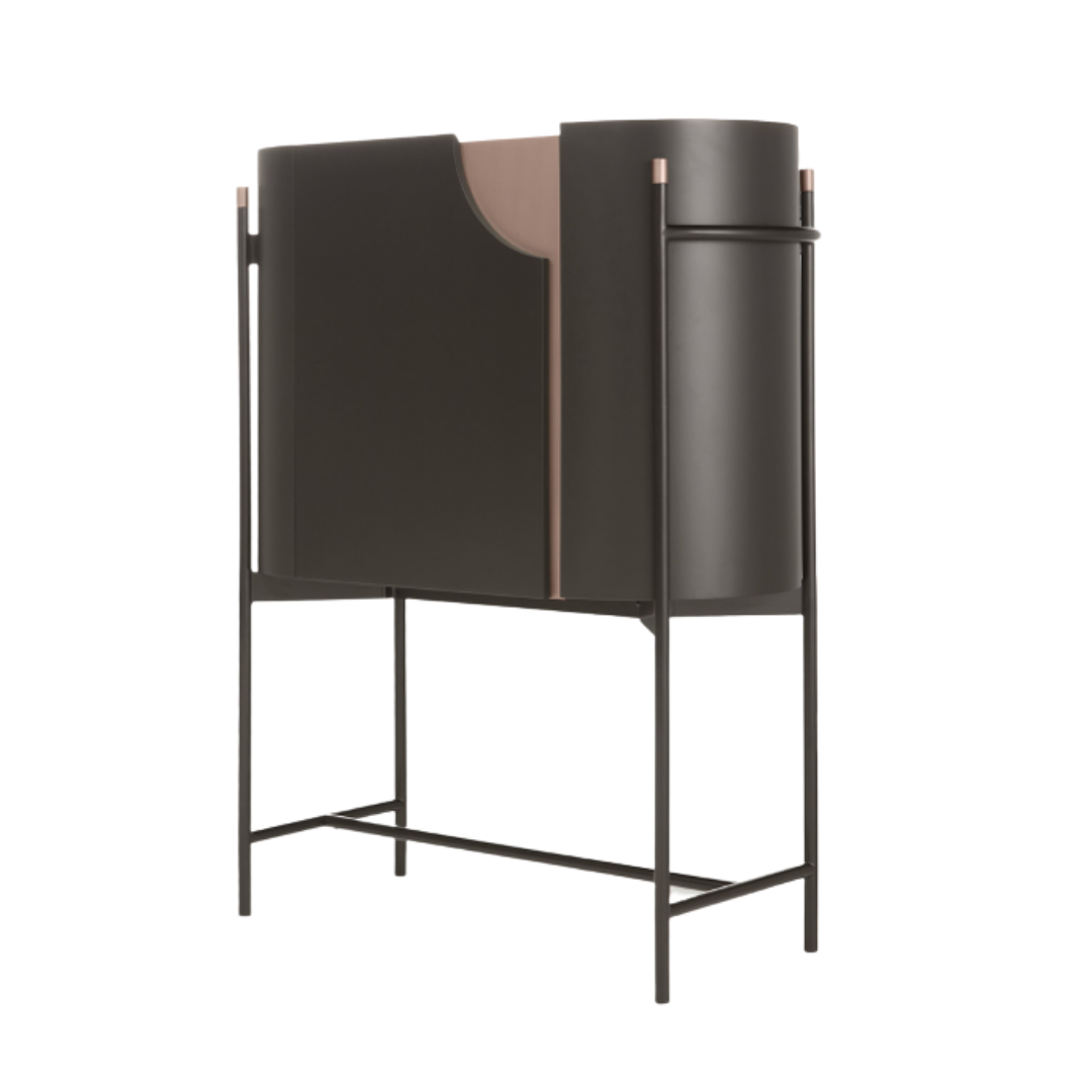 Natuzzi Italia indoor furniture including lounge armchairs, coffee tables, side tables, and bedside tables at Royal Interiors Singapore showroom.