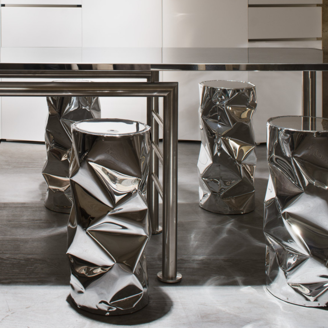 Luxury designer furniture and interior pieces available at Royal Interiors Singapore showroom