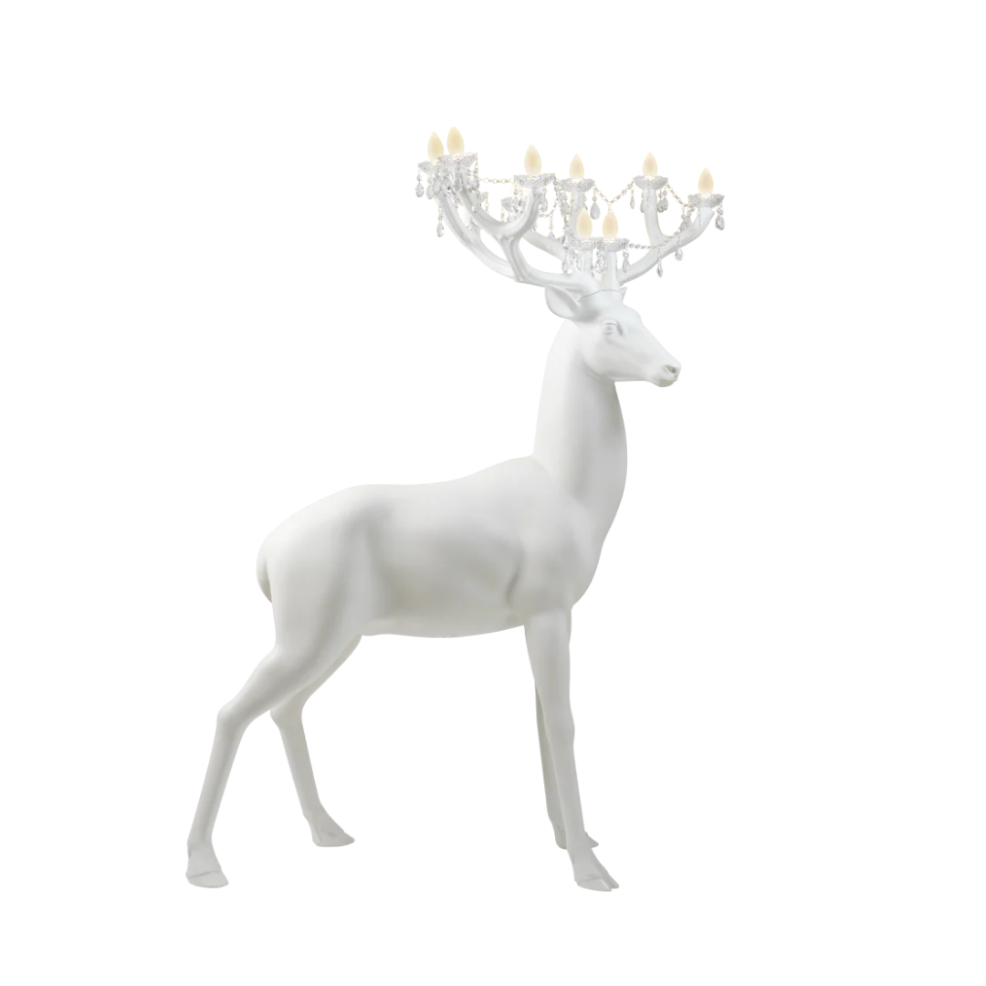 Qeeboo designer furniture and lighting available at Royal Interiors Singapore, including Rabbit Chairs, Giraffe in Love lamps, and unique Italian home accessories.