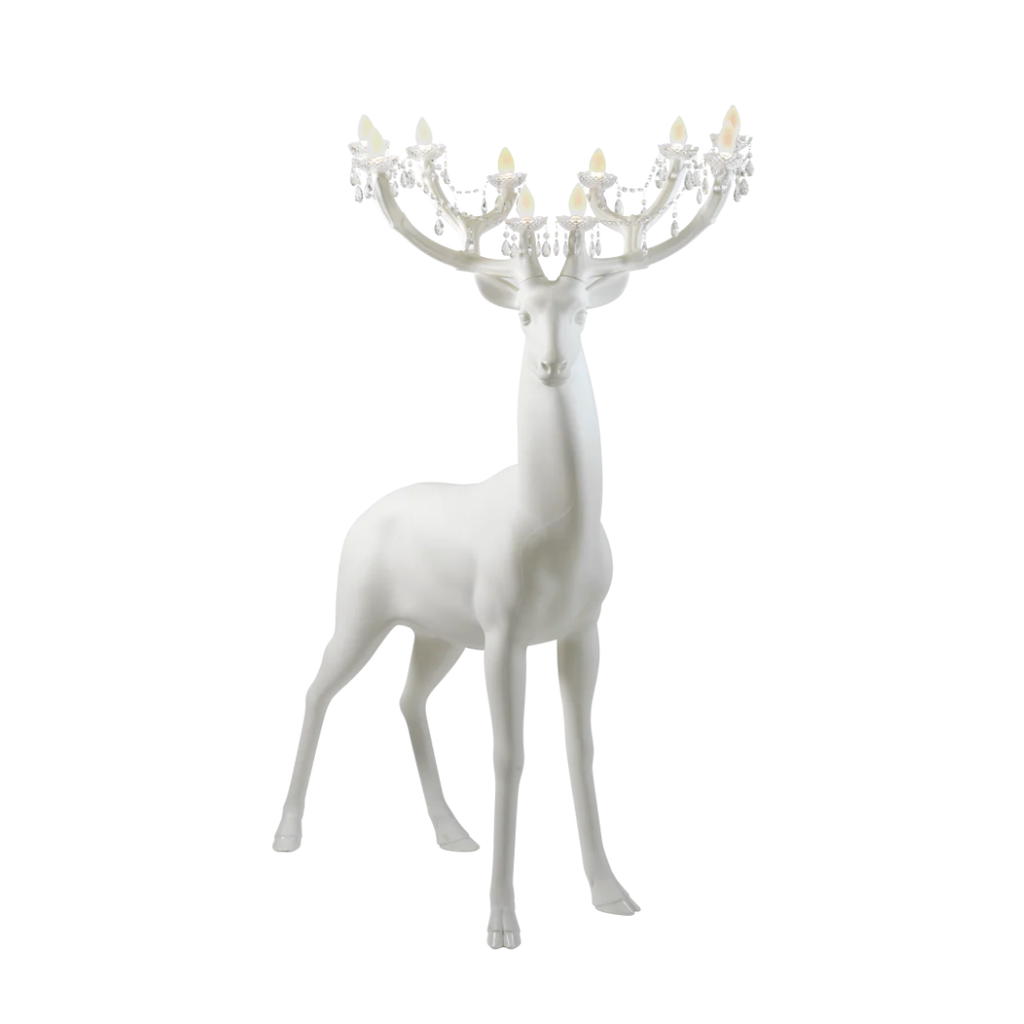 Qeeboo designer furniture and lighting available at Royal Interiors Singapore, including Rabbit Chairs, Giraffe in Love lamps, and unique Italian home accessories.