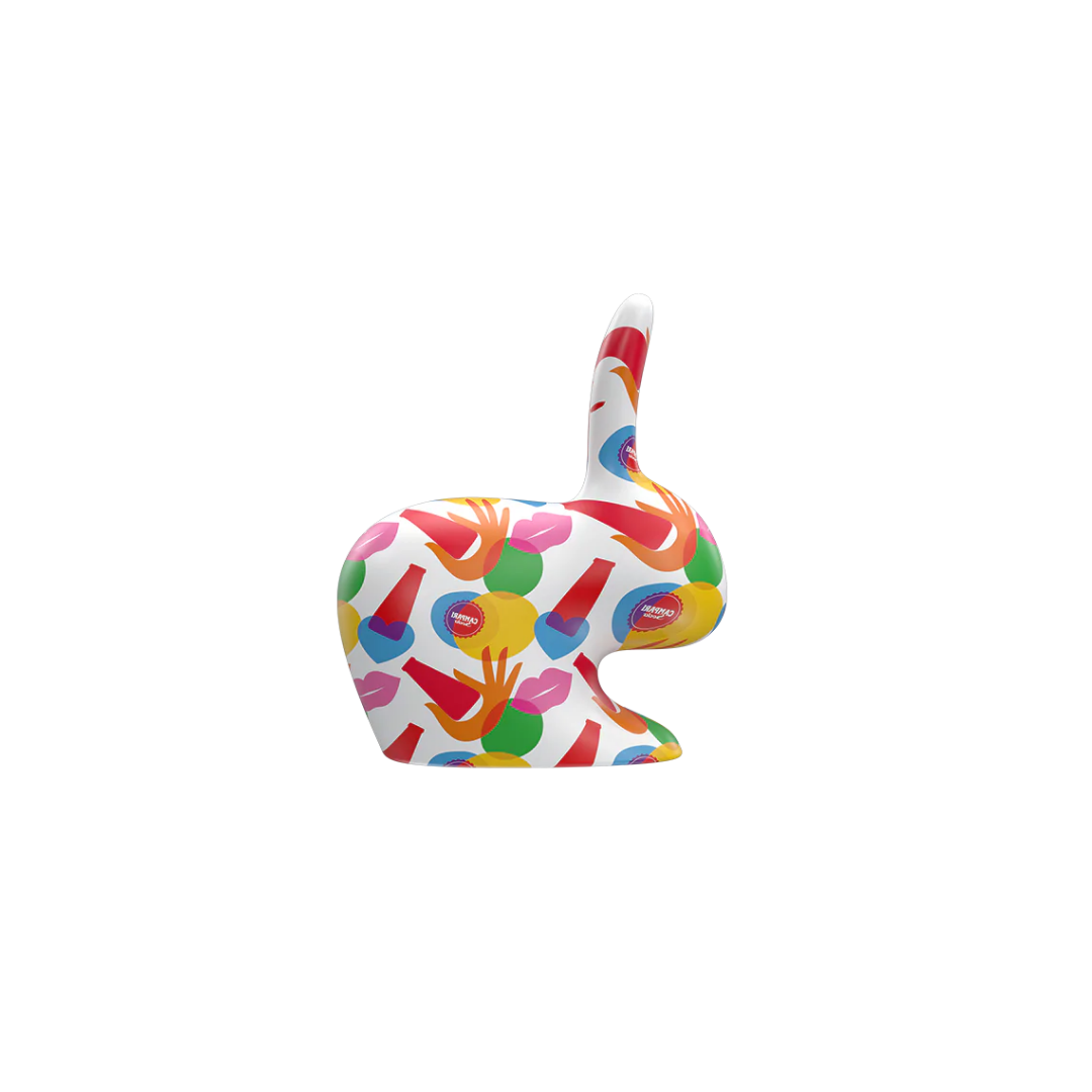 Qeeboo designer furniture and lighting available at Royal Interiors Singapore, including Rabbit Chairs, Giraffe in Love lamps, and unique Italian home accessories.