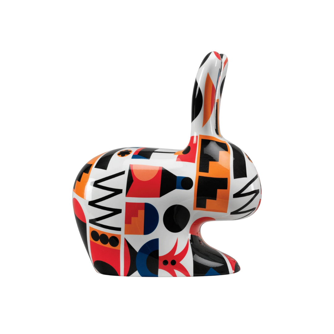 Qeeboo designer furniture and lighting available at Royal Interiors Singapore, including Rabbit Chairs, Giraffe in Love lamps, and unique Italian home accessories.