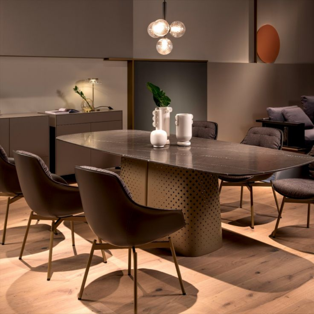 Luxury designer furniture and interior pieces available at Royal Interiors Singapore showroom