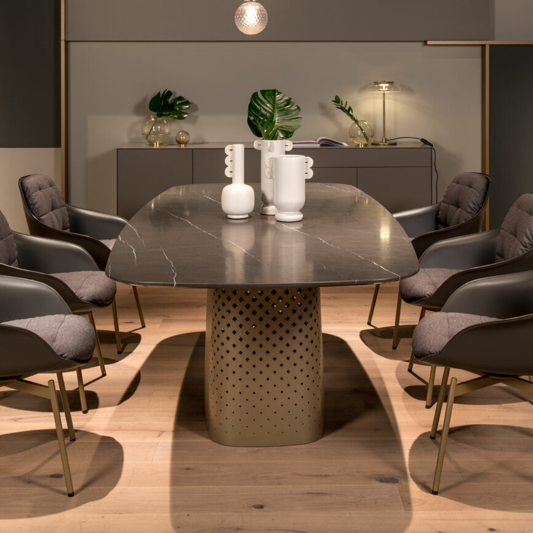 Luxury designer furniture and interior pieces available at Royal Interiors Singapore showroom