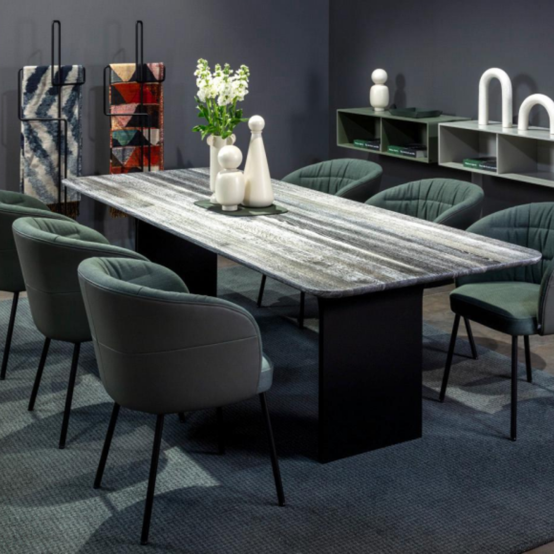 Luxury designer furniture and interior pieces available at Royal Interiors Singapore showroom