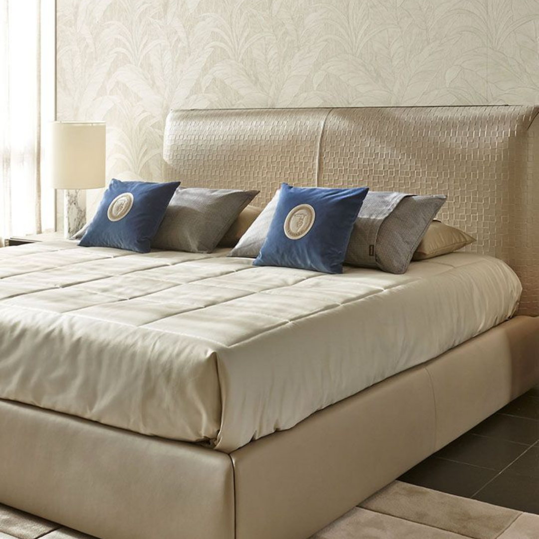 Trussardi Casa contemporary luxury furniture with refined Italian craftsmanship at Royal Interiors Singapore.