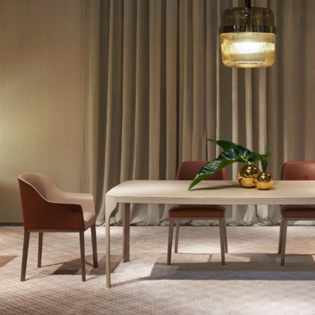 Luxury designer furniture and interior pieces available at Royal Interiors Singapore showroom