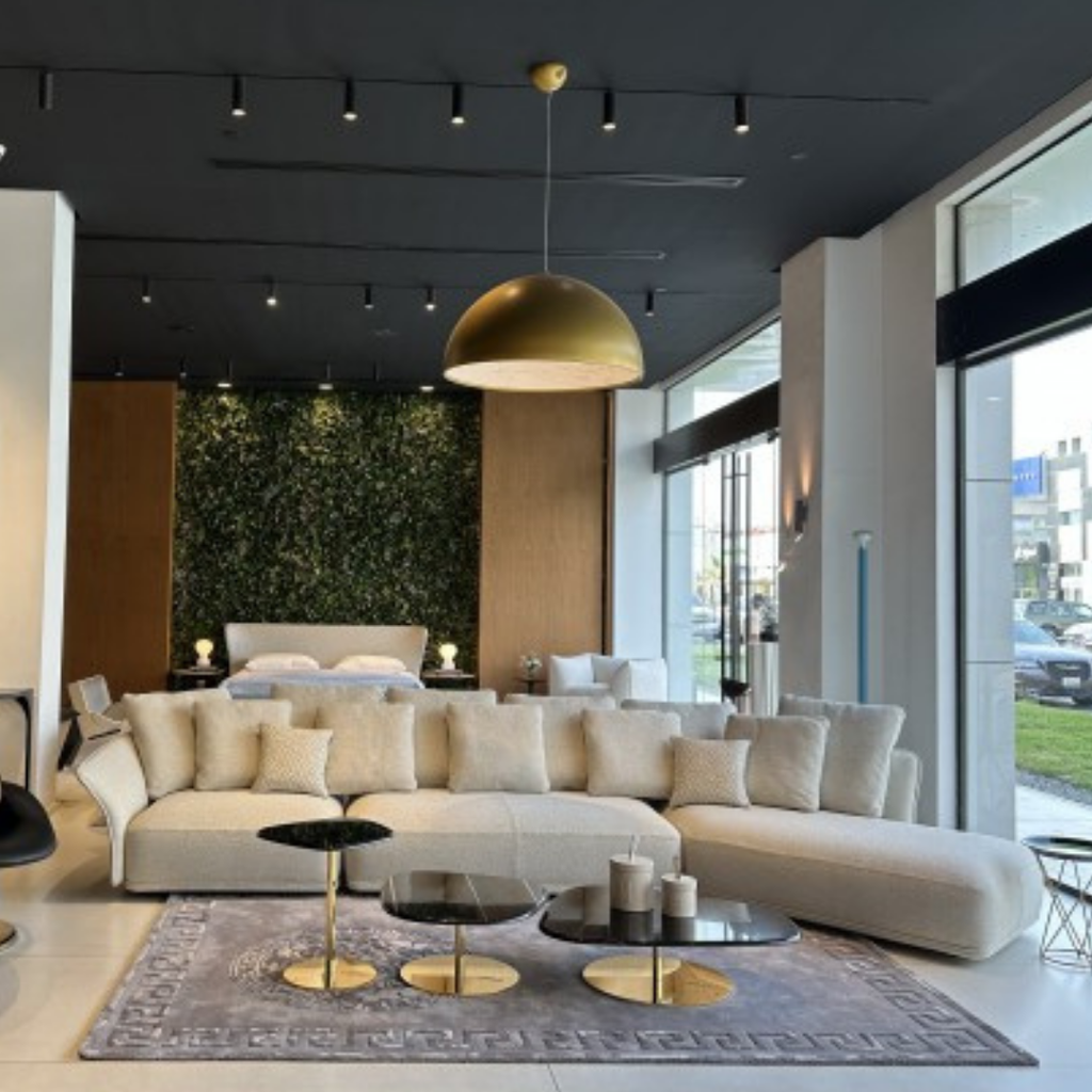 Luxury designer furniture and interior pieces available at Royal Interiors Singapore showroom