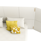 Versace Home furniture with signature Medusa and La Greca detailing, available at Royal Interiors Singapore.